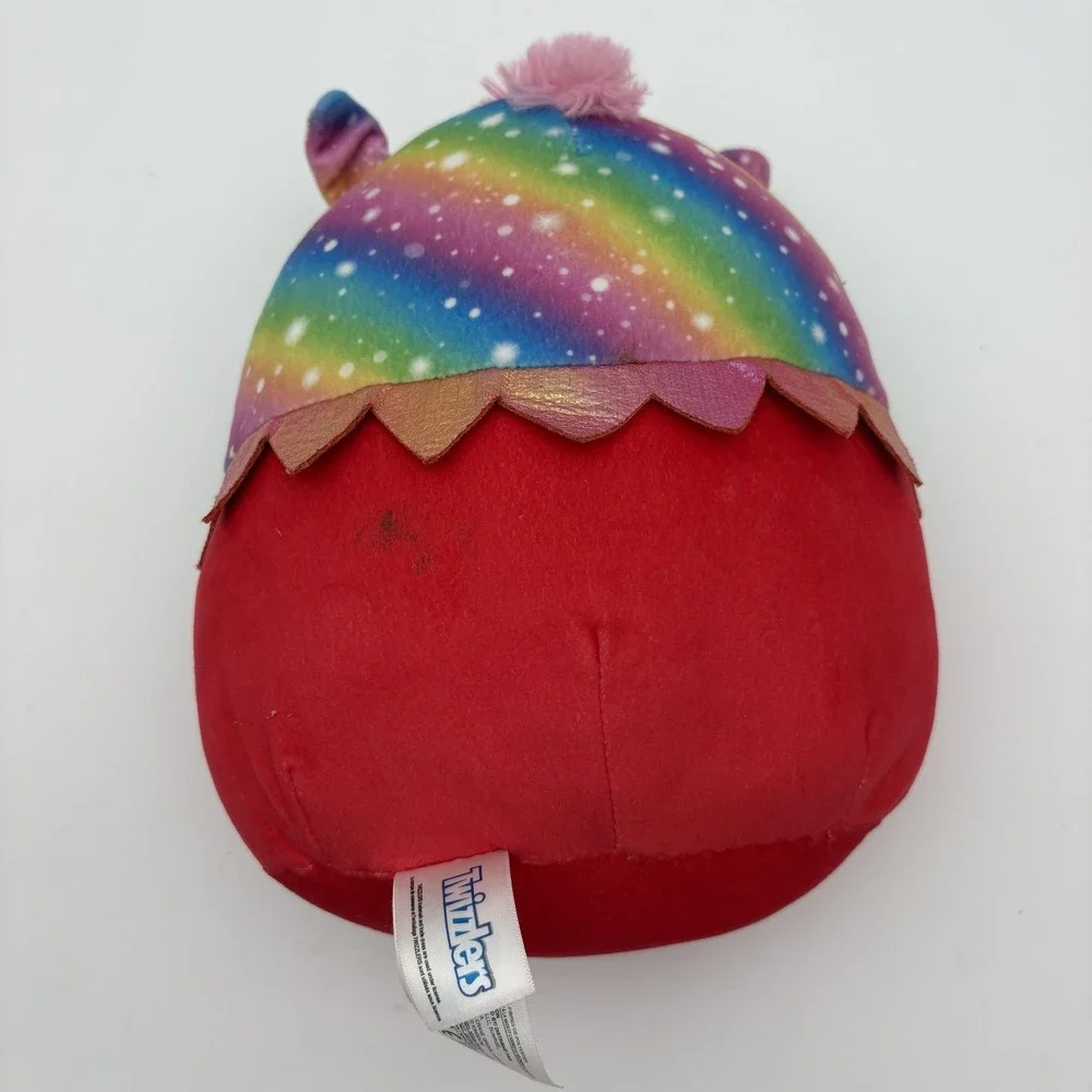 Squishmallows Twizzlers Unicorn‎ Small Plush Stuffed Animal Toy Rainbow Candy